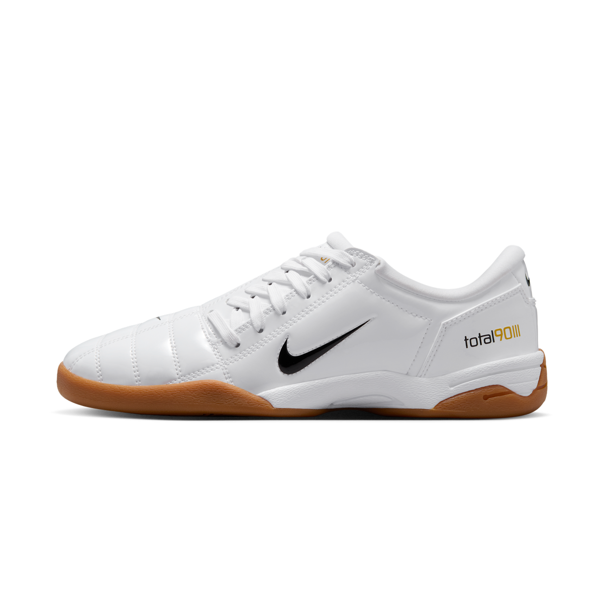 Nike Total 90 3 Patent White Black (Women's) | IB5666-100