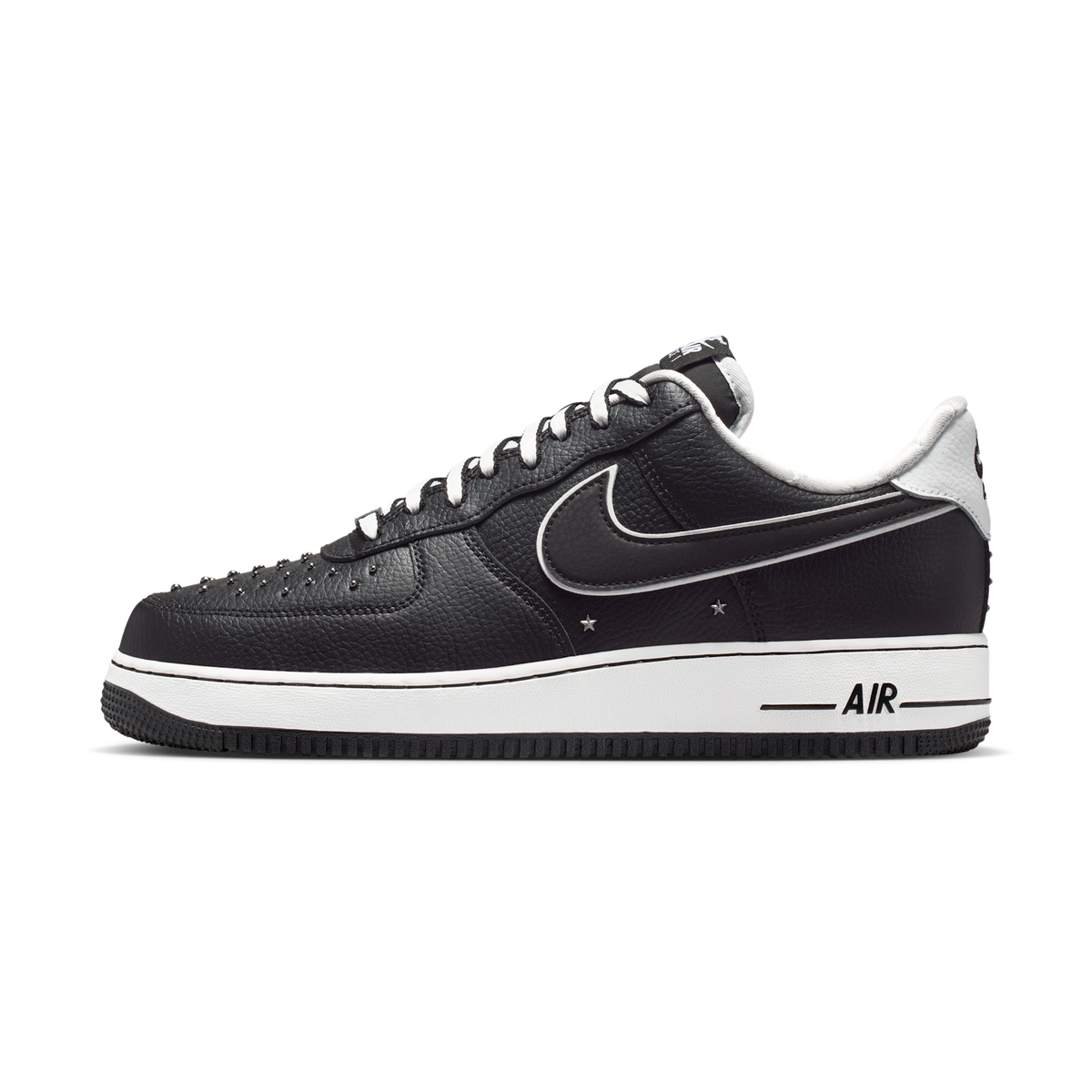 Nike Air Force 1 Low '07 Premium Black White Metallic Dark Grey