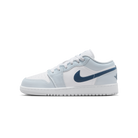 Jordan 1 Low White Aura Squadron Blue (GS)