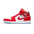 Jordan 1 Mid Barcelona Sweater Red Patent