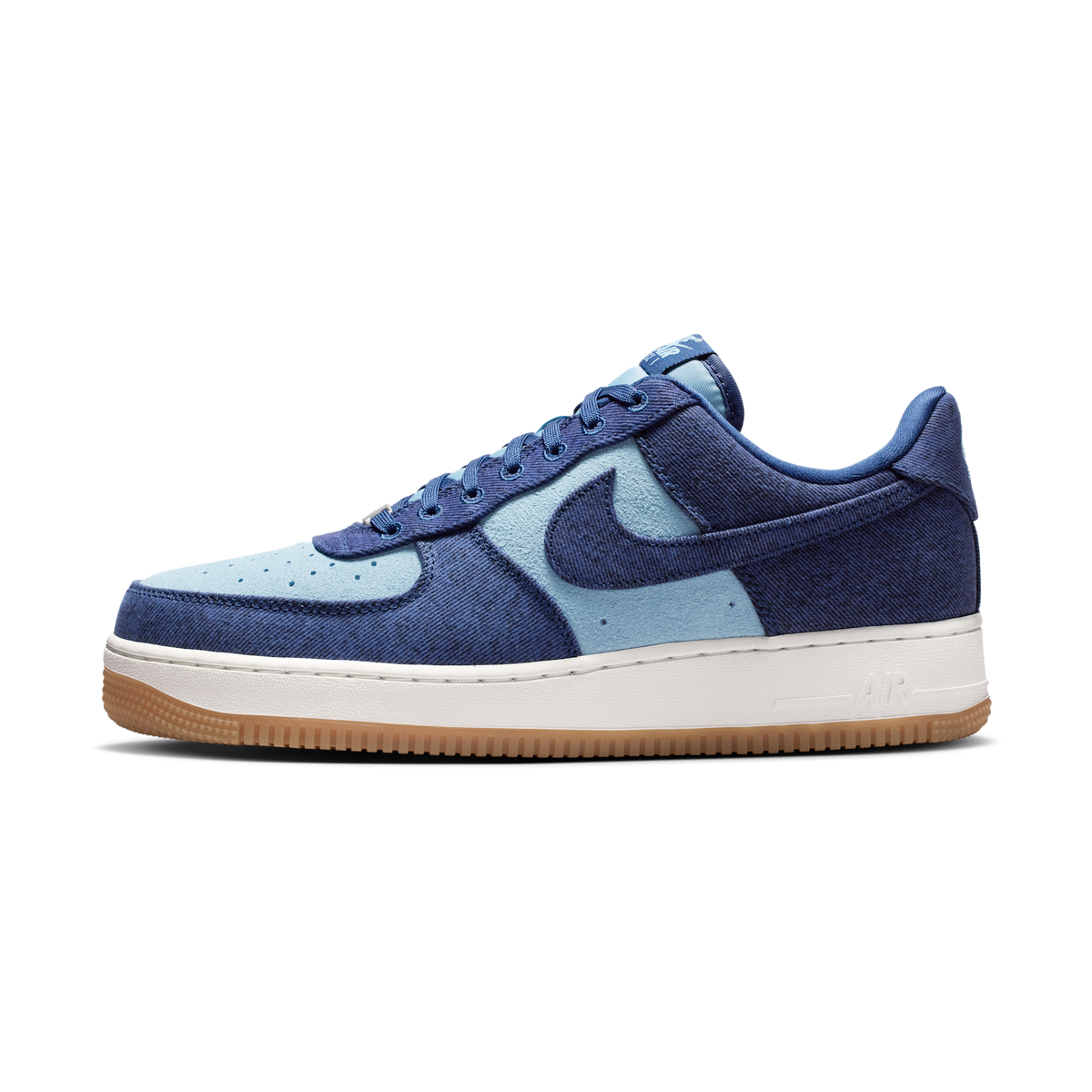 Nike Air Force 1 Low '07 LV8 Denim Navy Worn Blue