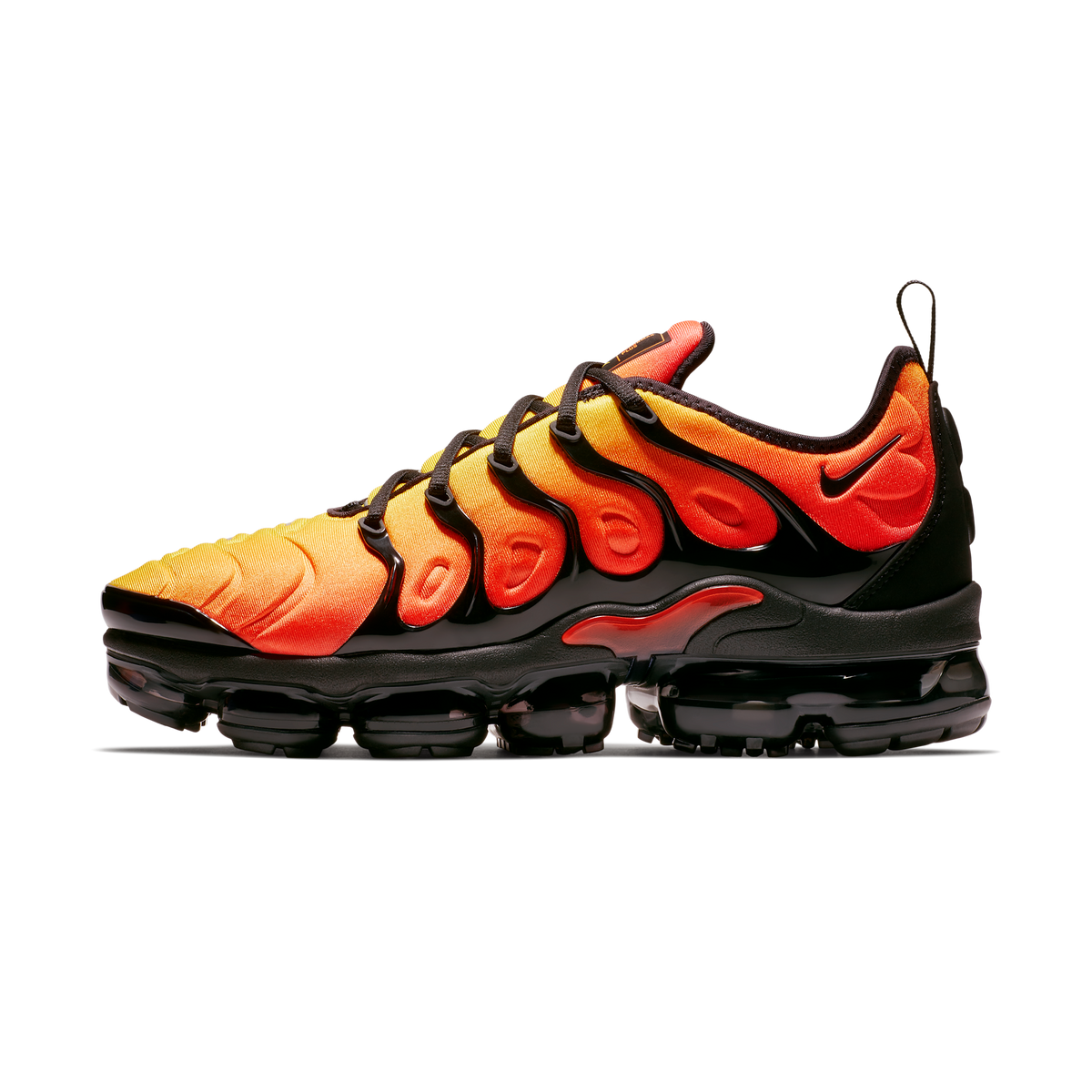 Nike Air VaporMax Plus Black Orange Crimson | 924453-006