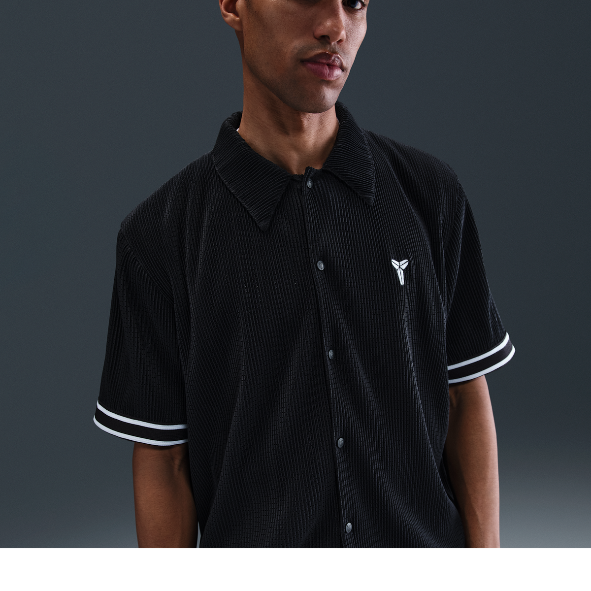 Nike What The Kobe Pleated S/S Top Black