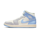 Jordan 1 Mid Psychic Blue Sail Coconut Milk (Women's)