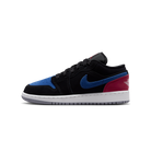 Jordan 1 Low Black True Blue Varsity Red (GS)