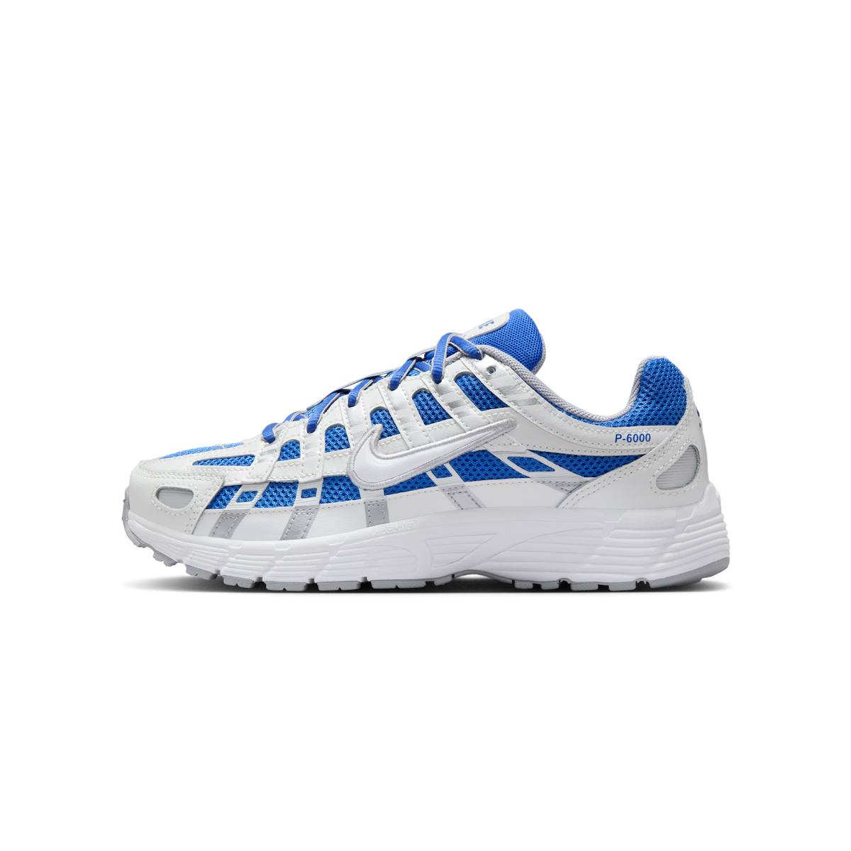 Nike P-6000 Hyper Royal Summit White Metallic Silver White (GS)