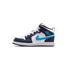 Jordan 1 Mid Obsidian Dark Powder Blue (PS)