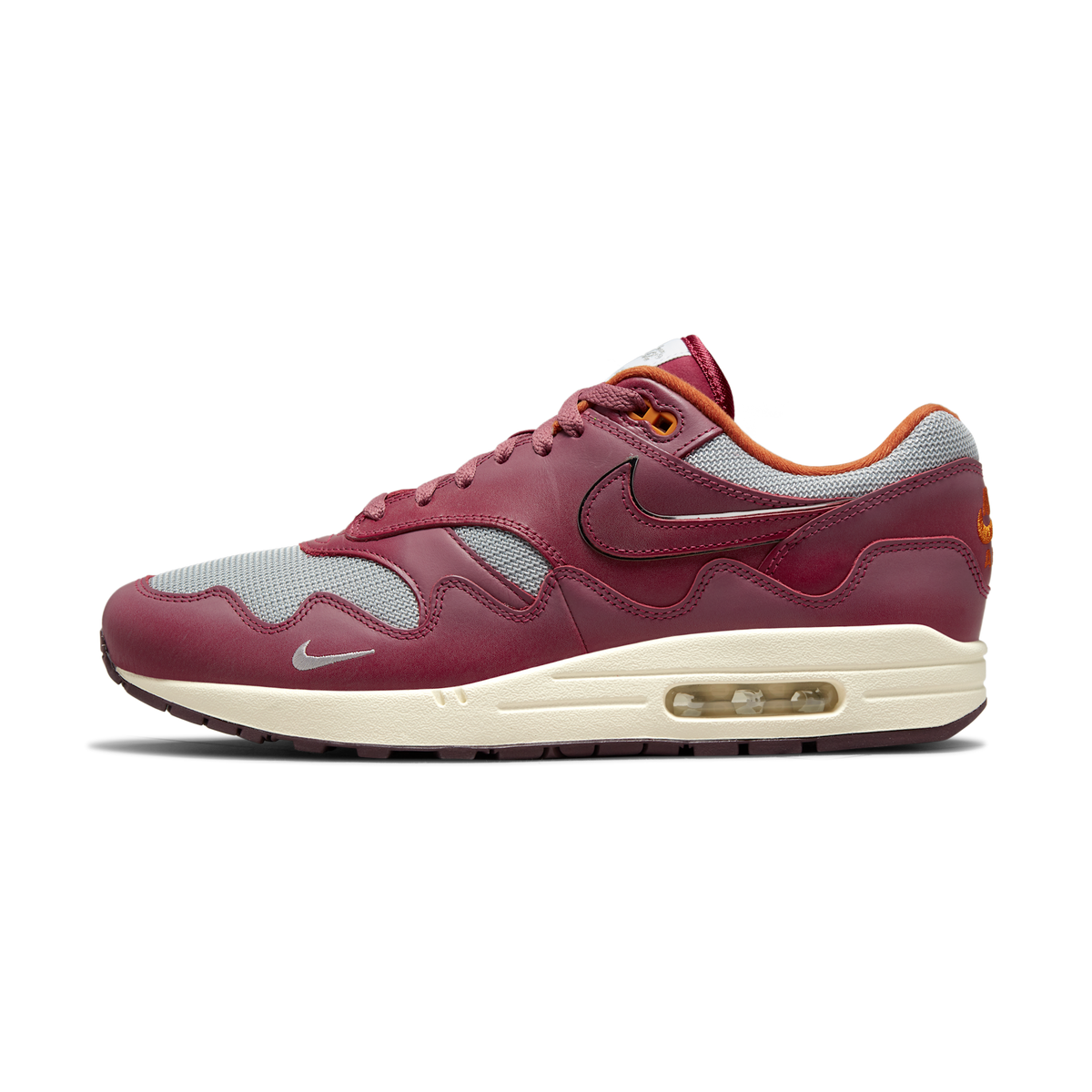 Nike Air Max 1 Patta Waves Rush Maroon (with Bracelet)