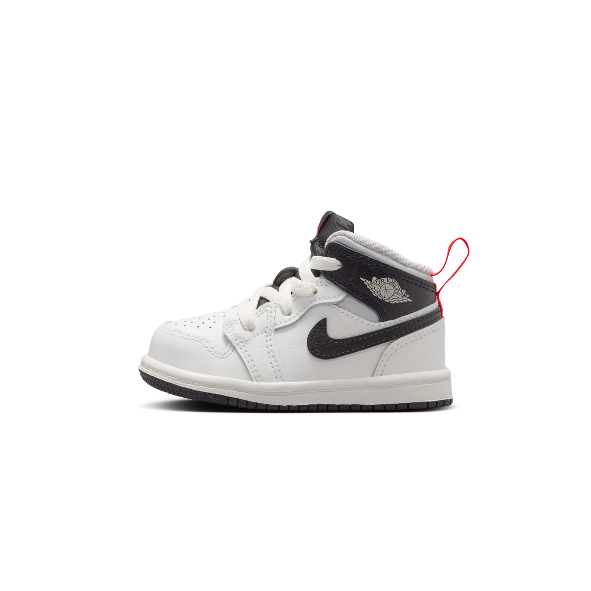 Jordan 1 Mid Summit White Infrared Black (TD)