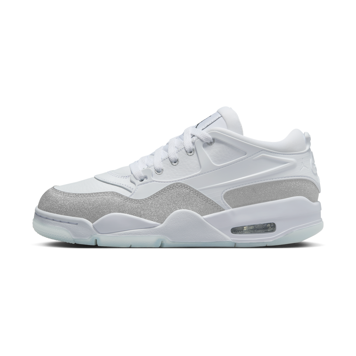 Jordan 4 RM White Metallic Silver (Women's)