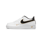 Nike Air Force 1 Low '07 LV8 Double Swoosh White Metallic Gold (GS)