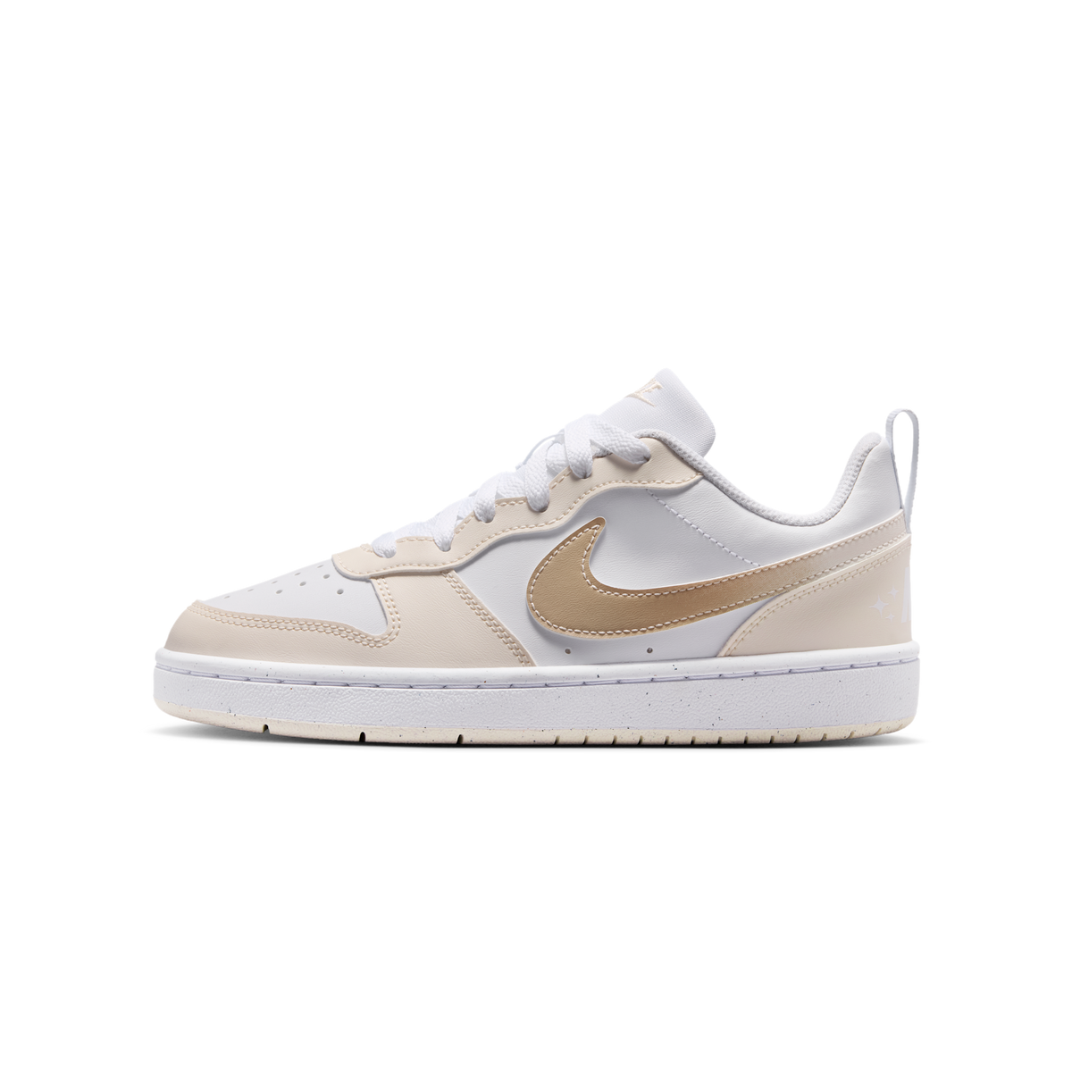 Nike Court Borough Low White Chalk Shimmer (GS)