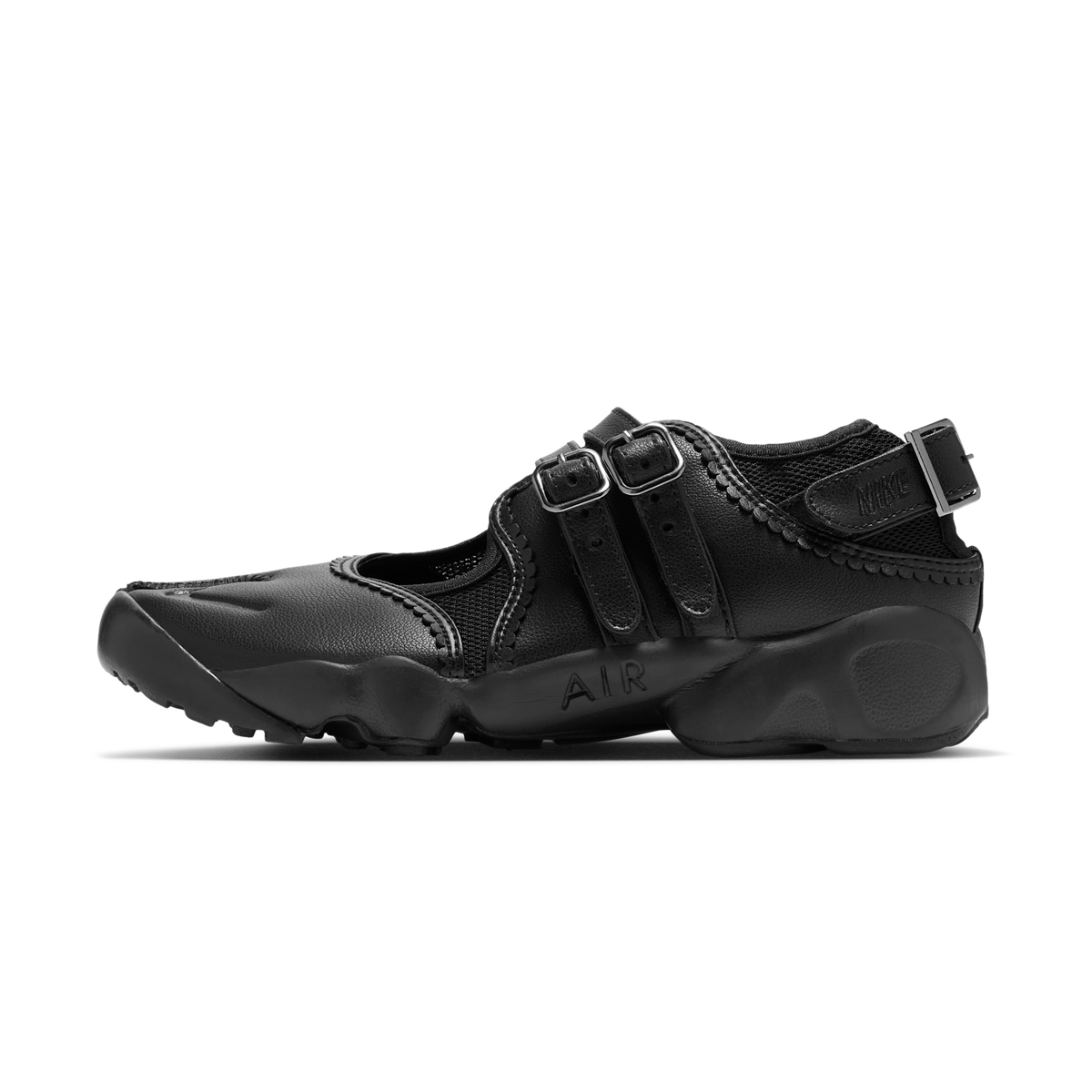 Nike Air Rift Triple Black Buckle Strap (Women's)