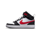 Nike Court Borough Mid 2 White Black University Red (GS) | DO5889-161