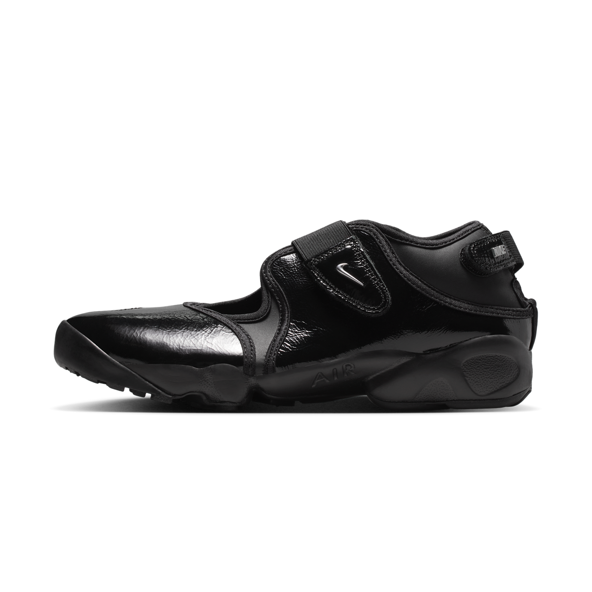 Nike Air Rift Black Metallic Silver (Women's) | IB8954-001