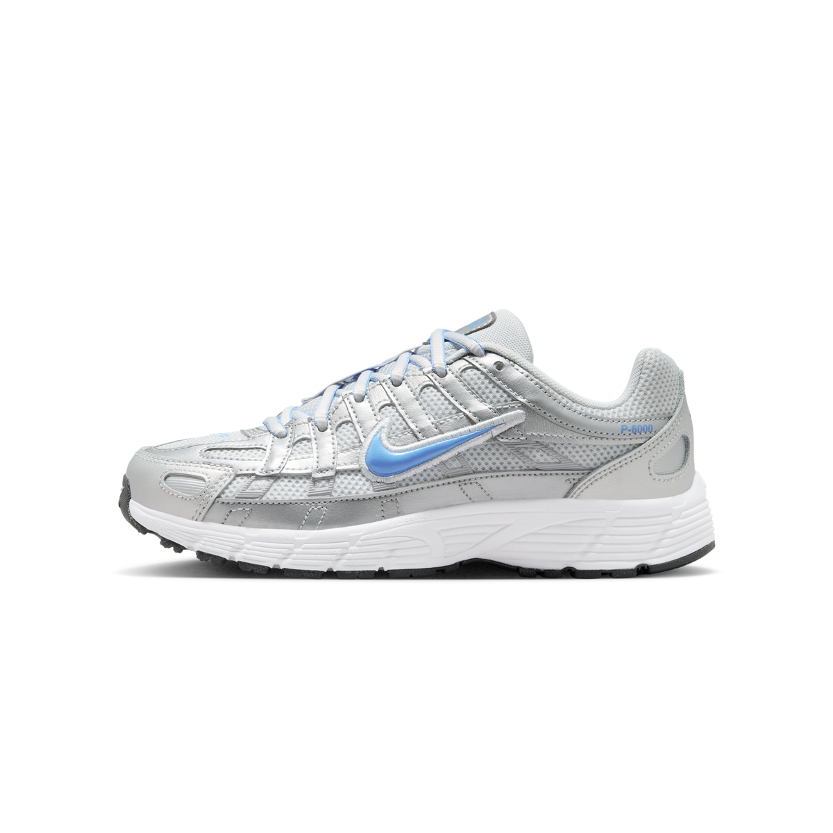 Nike P-6000 Metallic Platinum University Blue (GS)
