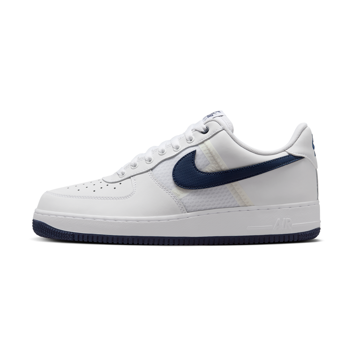 Nike Air Force 1 Low '07 LV8 SE Mesh Tape White Midnight Navy