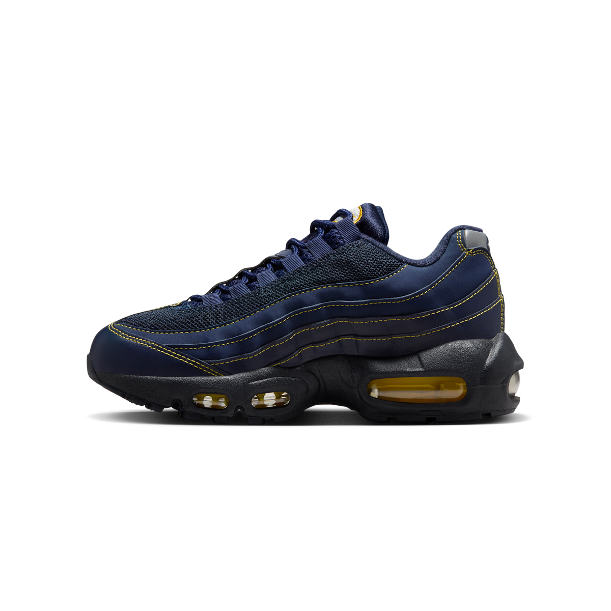 Nike Air Max 95 Recraft Obsidian Varsity Maize Wolf Grey (GS) | II4053-400