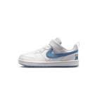 Nike Court Borough Low White Work Blue (PS)