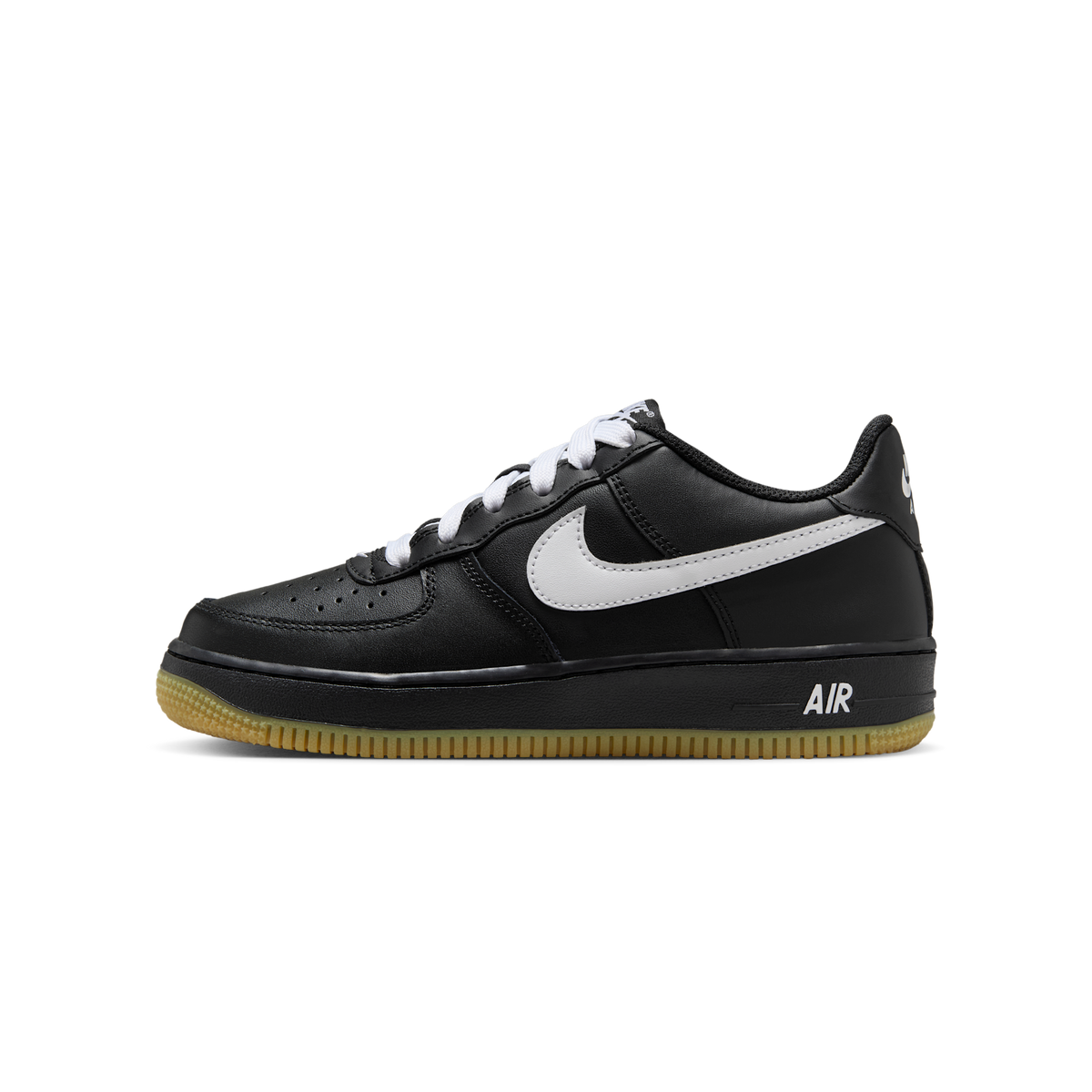 Nike Air Force 1 Low LV8 Black Gum Light Brown White (GS)