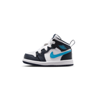 Jordan 1 Mid Obsidian Dark Powder Blue (TD)