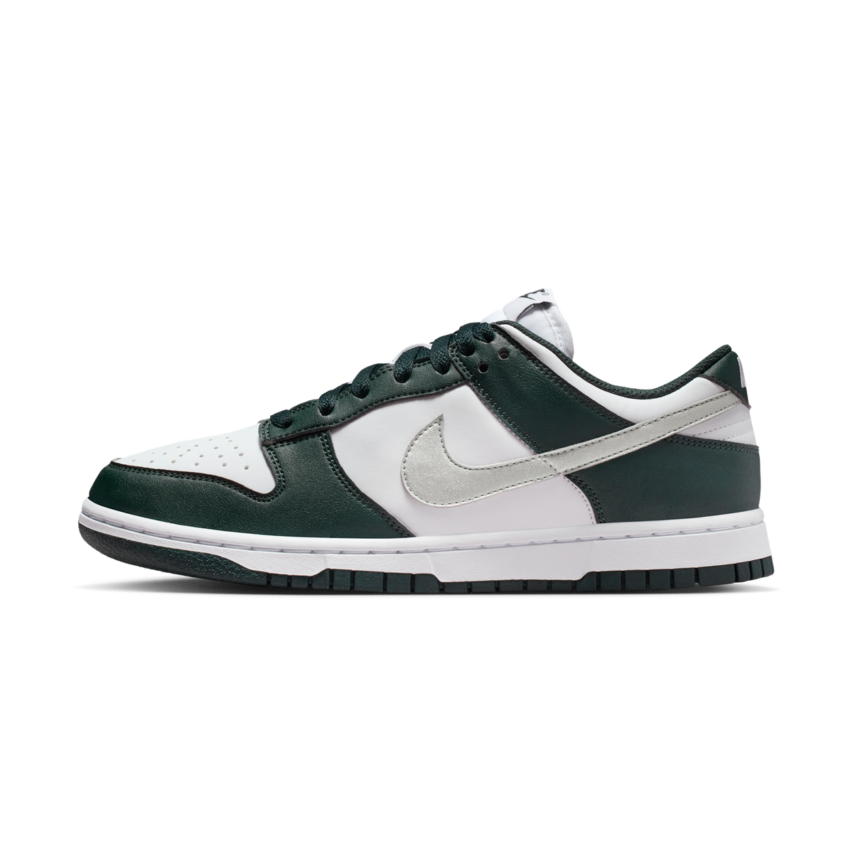 Nike Dunk Low Seaweed Metallic Silver (Women's) | IO7450-364