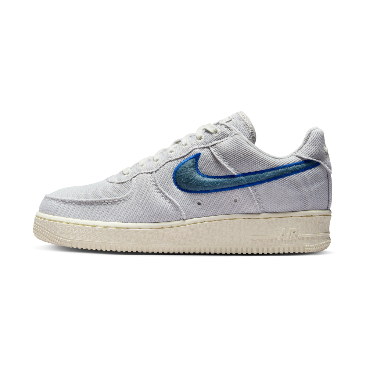 Nike Air Force 1 Low Canvas Photon Dust Game Royal Pale Ivory Smokey Blue