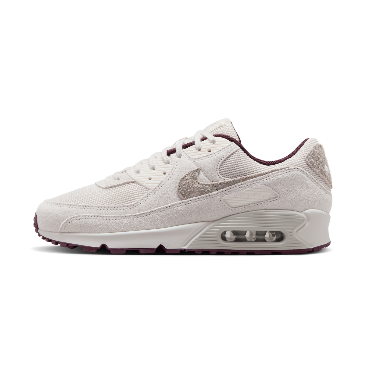Nike Air Max 90 PRM Sail Burgundy Crush