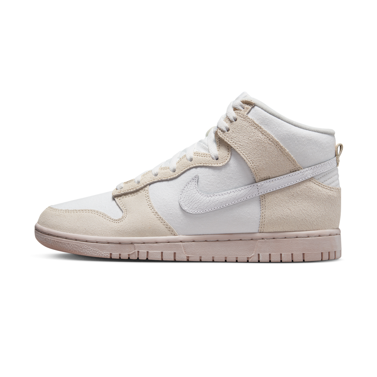 Nike Dunk High Retro PRM Cracked Leather Swoosh