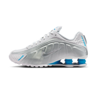 Nike Shox R4 White Blue Hero Silver (Women's) | AR3565-105