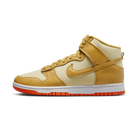 Nike Dunk High Wheat Gold Safety Orange