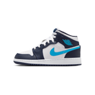 Jordan 1 Mid Obsidian Dark Powder Blue (GS)