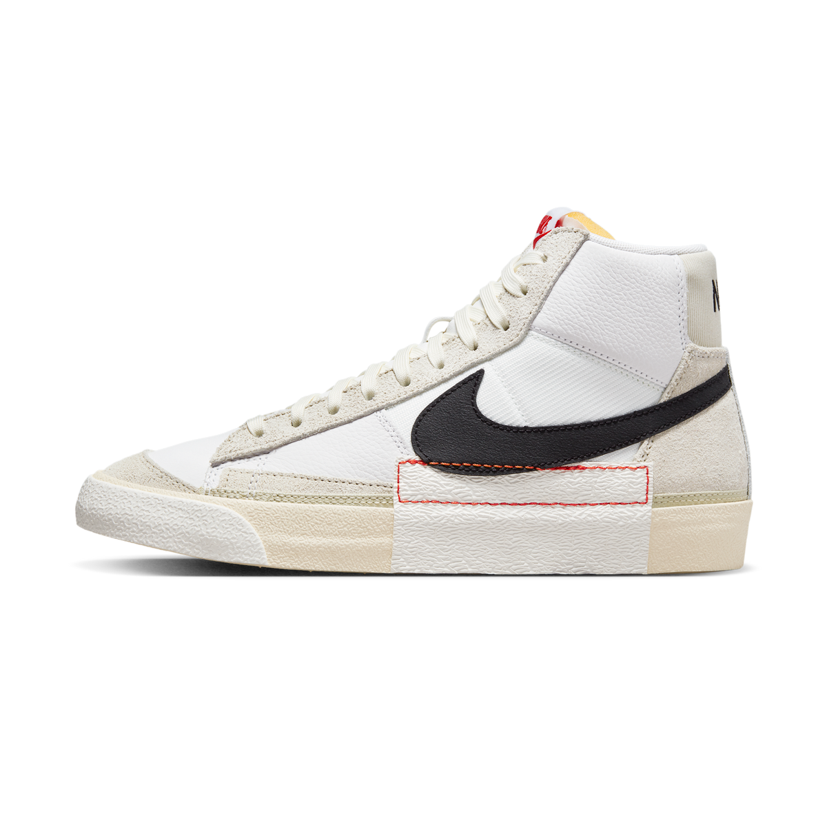 Nike Blazer Mid 77 Pro Club White Black Light Bone Summit White | DQ7673-100