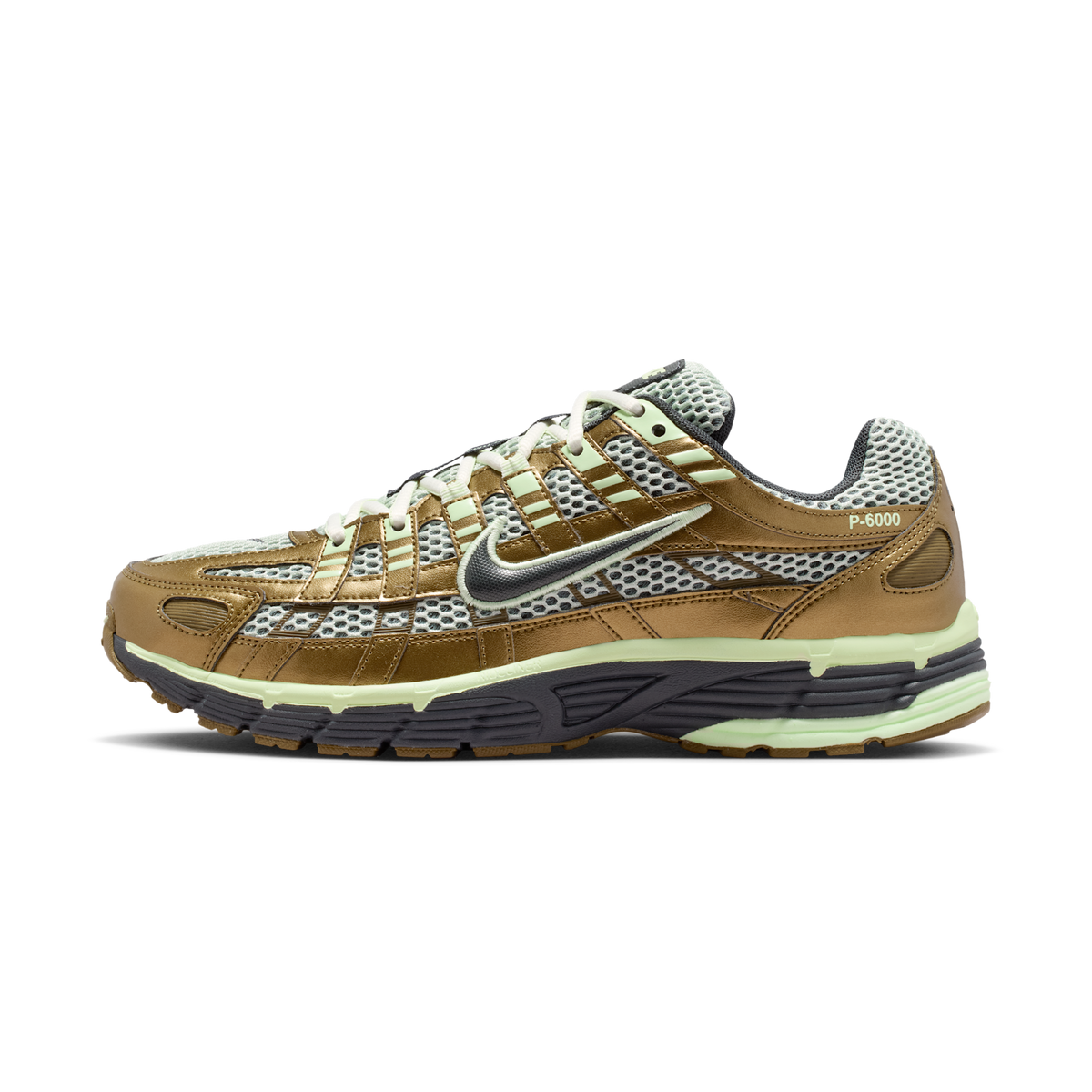 Nike P-6000 SE Olive Flak Gold Metallic