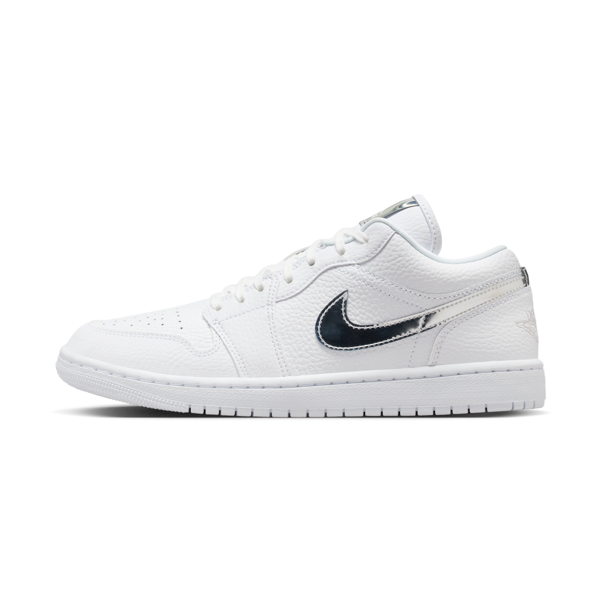 Jordan 1 Low SE White Metallic Silver (Women's)