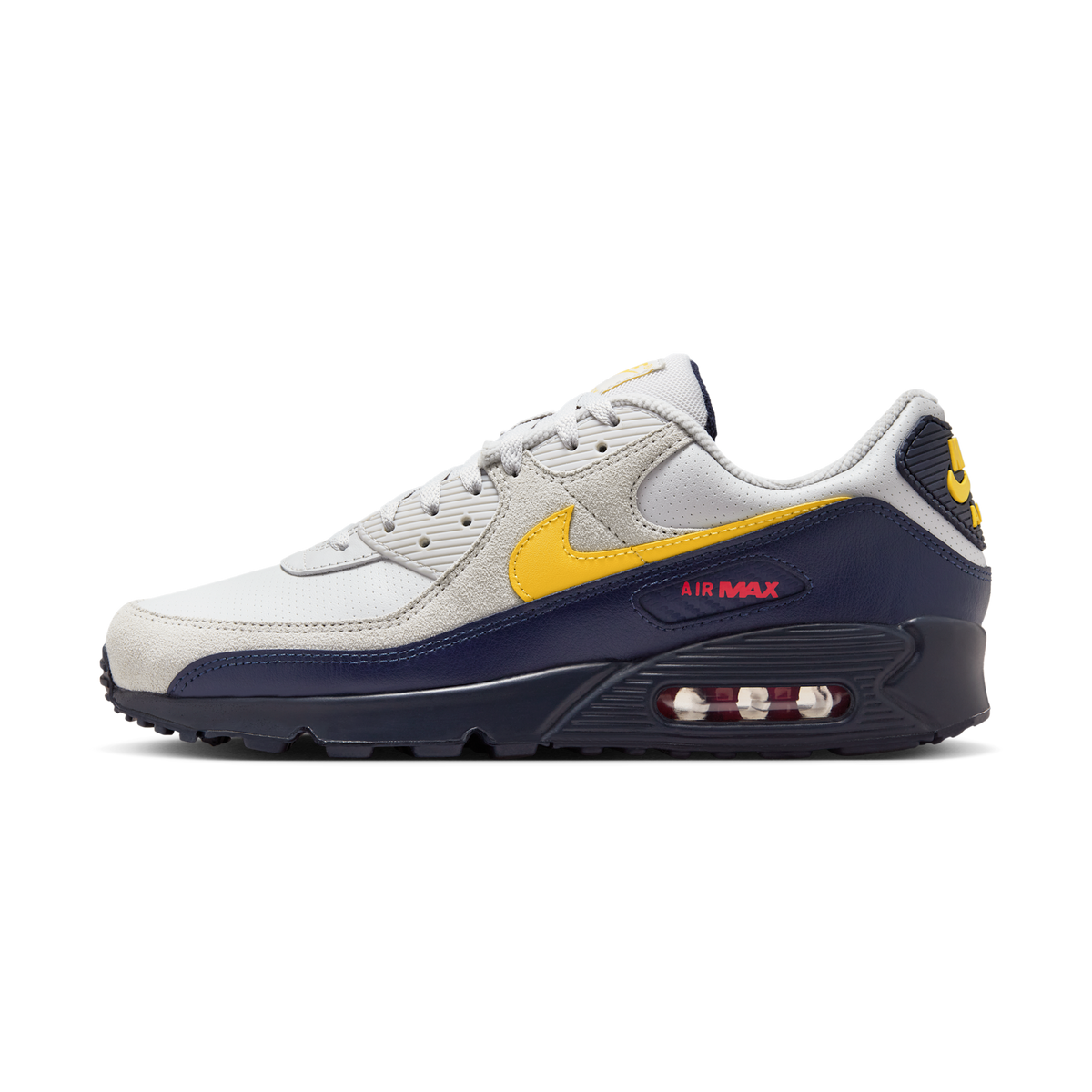 Nike Air Max 90 Neutral Grey Tour Yellow