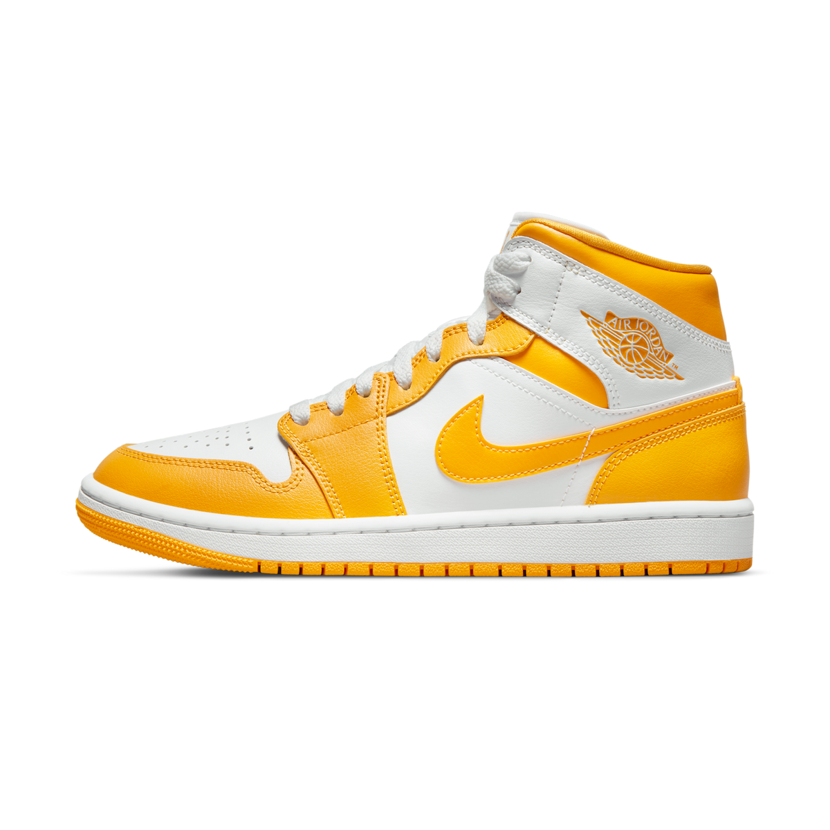 Jordan 1 Mid White University Gold (Women's)
