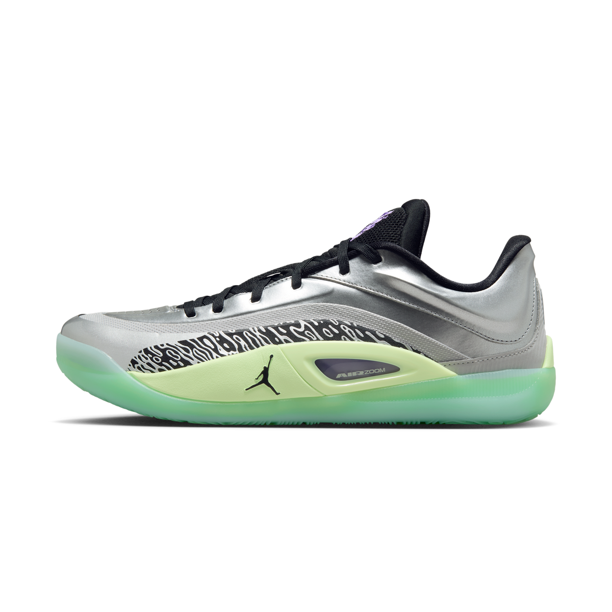 Jordan Zion 4 Grey Fog