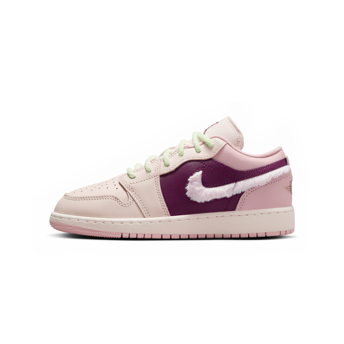 Jordan 1 Low SE Fur Swoosh (GS)