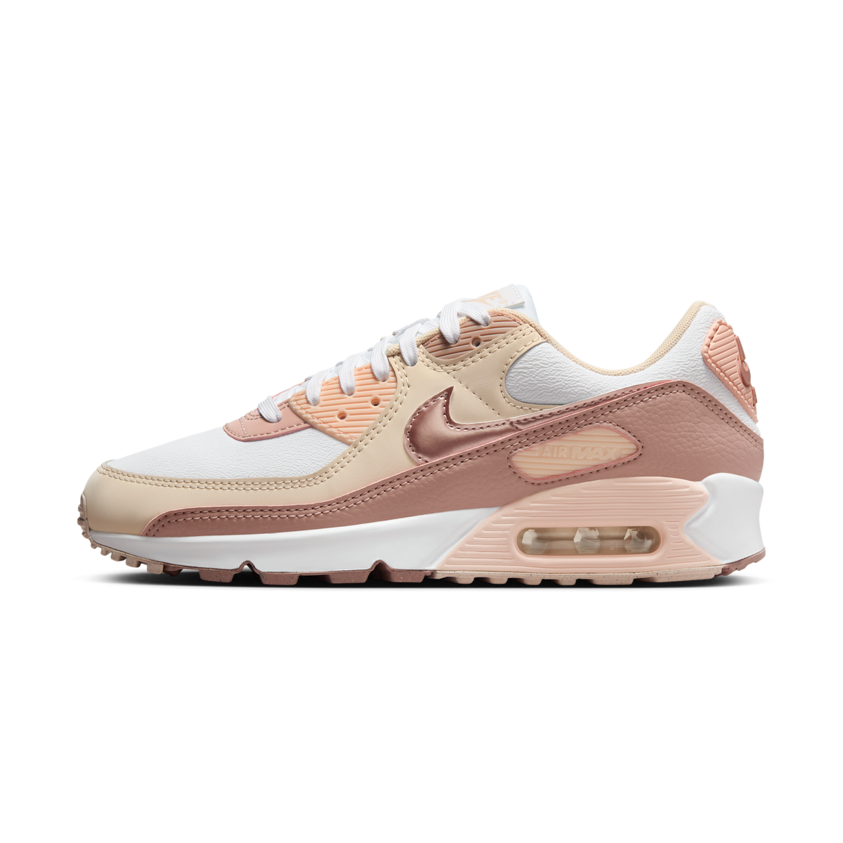 Nike Air Max 90 Next Nature Premium Washed Coral Particle Pink (Women's)