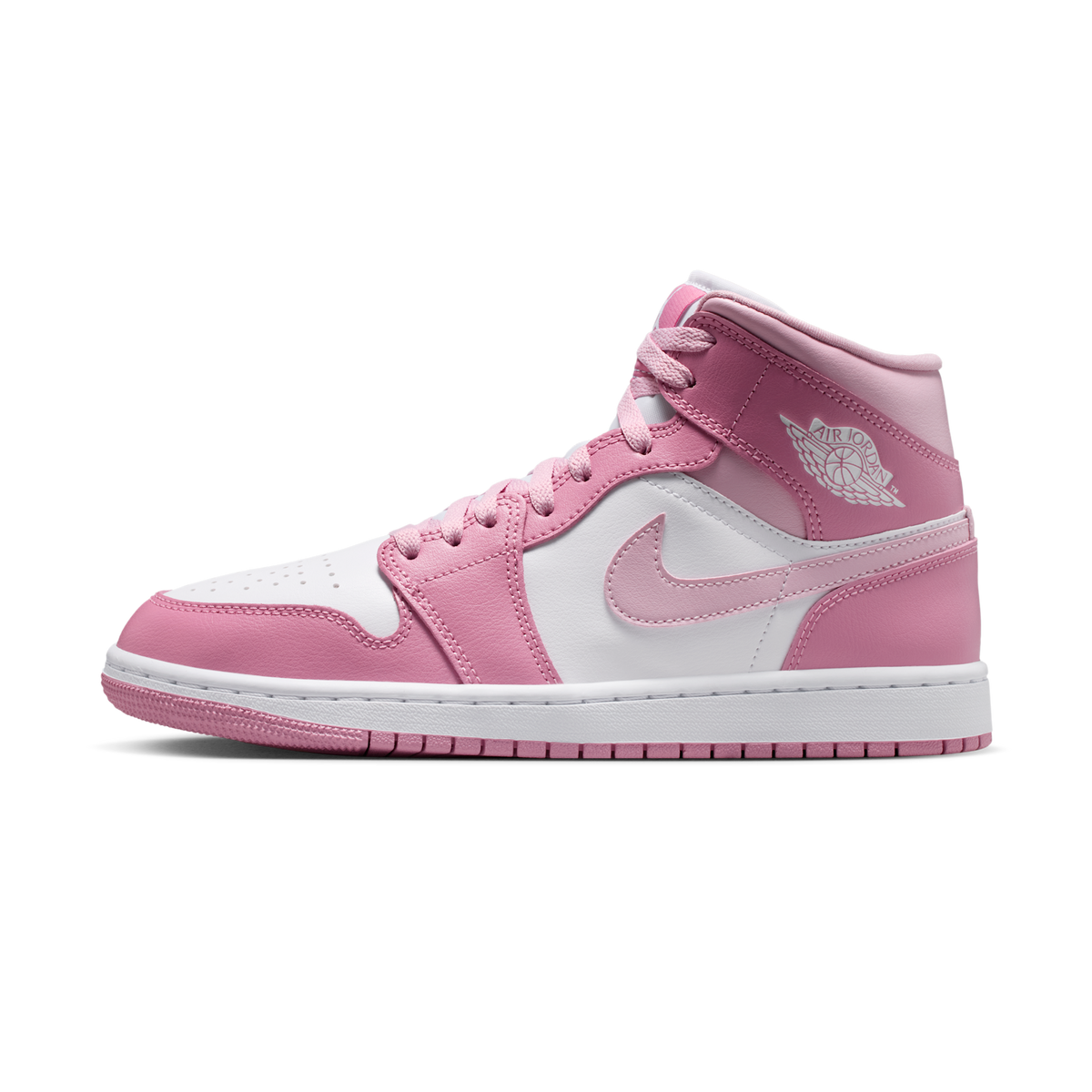 Jordan 1 Mid Elemental Pink Iced Carmine (Women's)