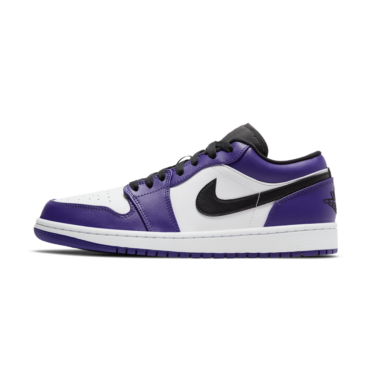 Jordan 1 Low Court Purple White