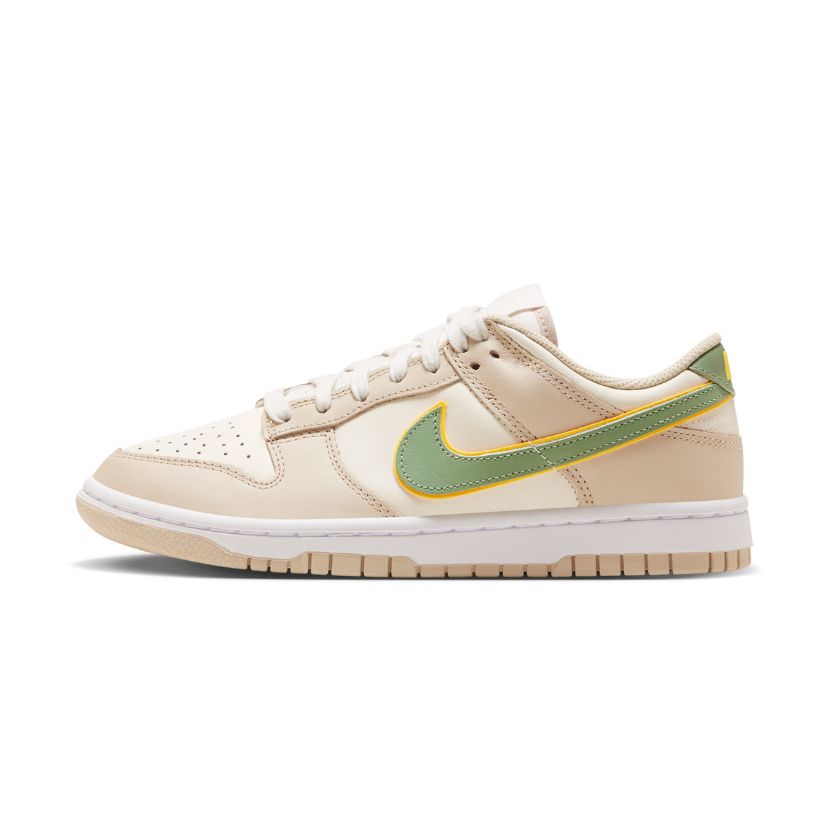 Nike Dunk Low Pale Ivory Oil Green (Women's) | FQ6869-131