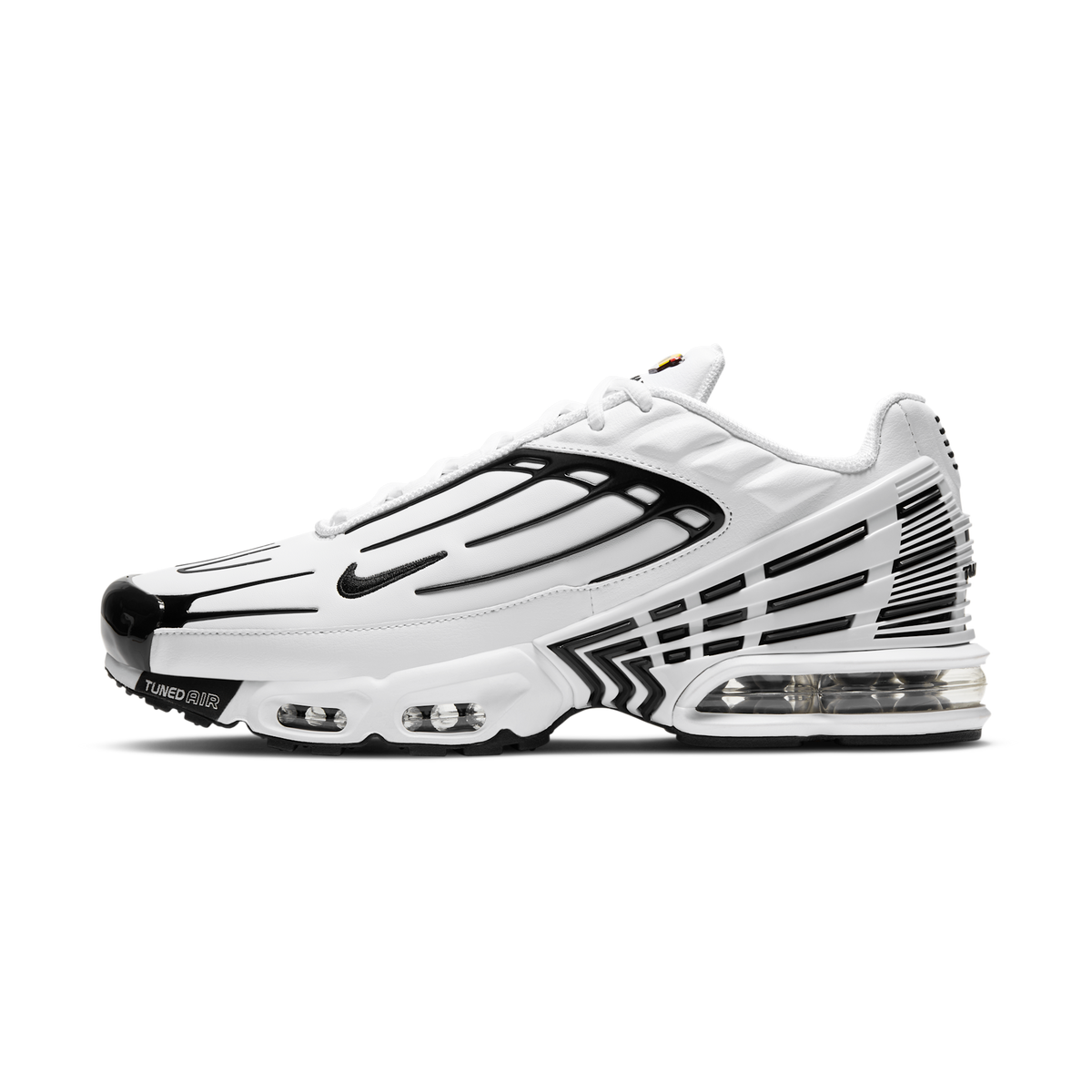 Nike Air Max Plus 3 Leather White Black | CK6716-100