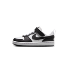 Nike Court Borough Low Recraft Black White (PS)