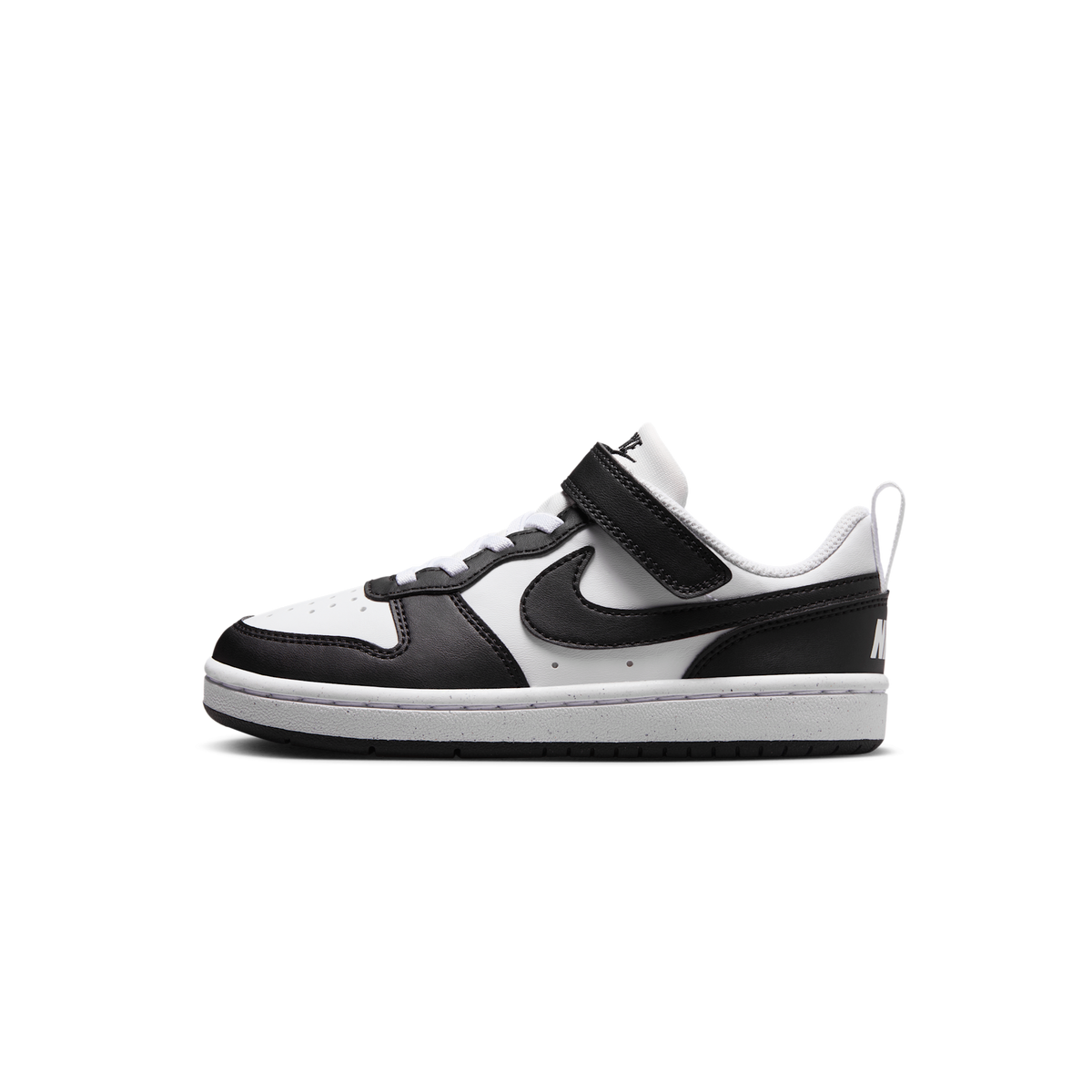 Nike Court Borough Low Recraft Black White (PS)