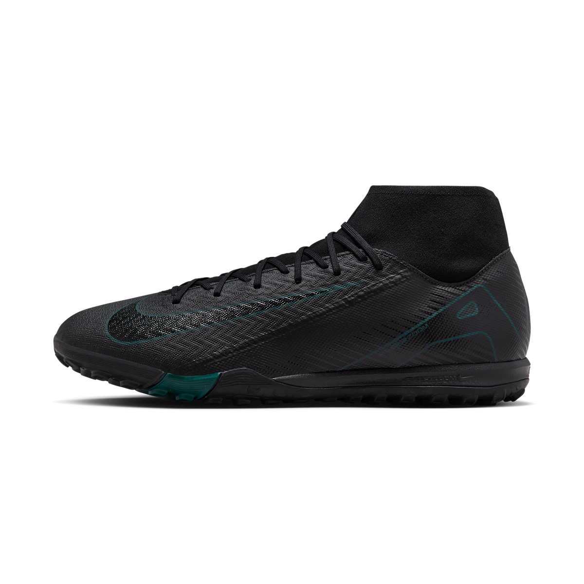 Nike Mercurial Superfly 10 Academy TF Black Deep Jungle