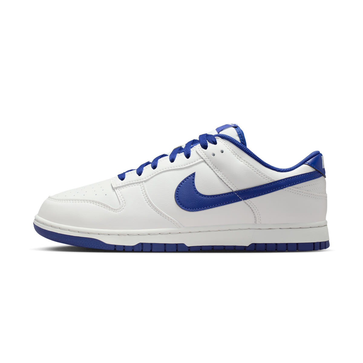 Nike Dunk Low Retro White Deep Royal Blue