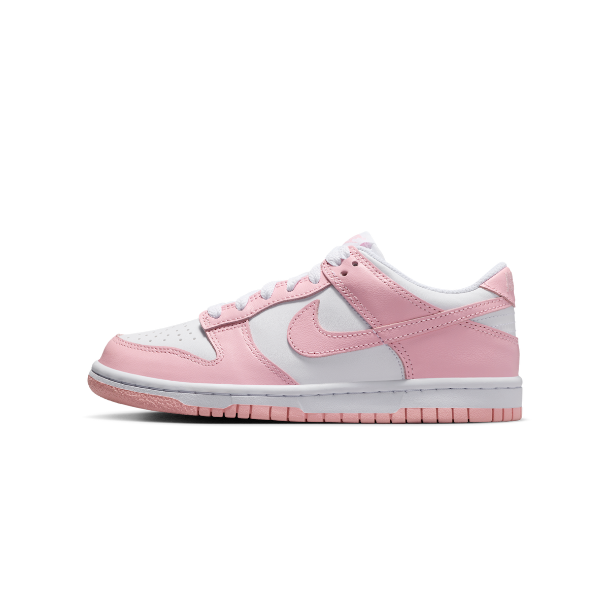 Nike Dunk Low White Medium Soft Pink (GS)