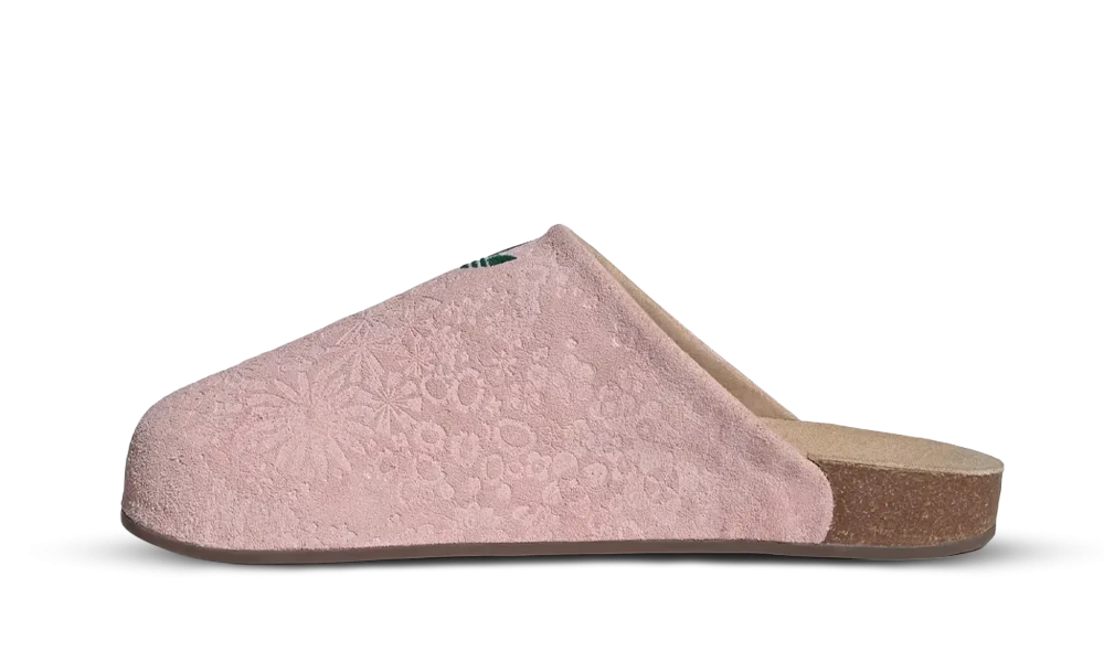 Adimule Slides Liberty London Sandy Pink Green